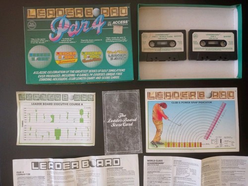 Commodore c64 golf leader - commodore,