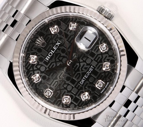 Rolex datejust acciaio - datejust, 36