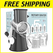 Grattugia per formaggio rotante 5 in 1 trituratore a manovella