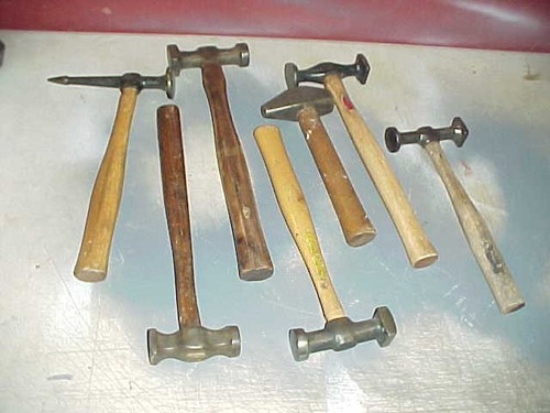 Auto body hammers lot - hammers,