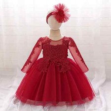 Abito da festa bambina manica