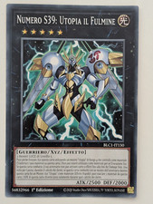 Yu-gi-oh! Numero S39 Utopia il fulmine - italiano