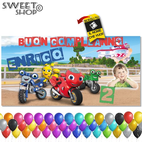 Striscione banner compleanno - striscione,
