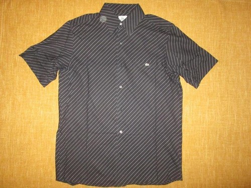 Polo uomo lacoste nera - polo, cotone