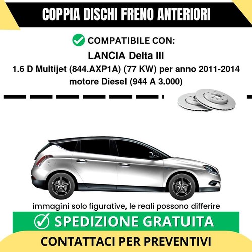 Coppia dischi freno anteriori - coppia,