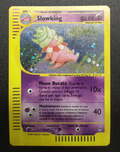 Slowking holo h22 - holo, h22/h32