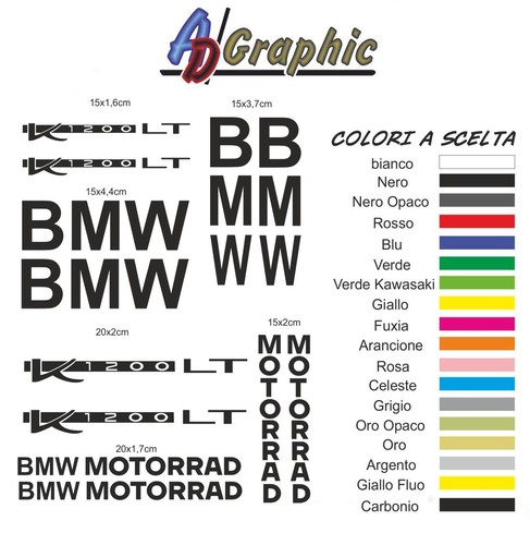 Kit adesivi stickers decoro - stickers,