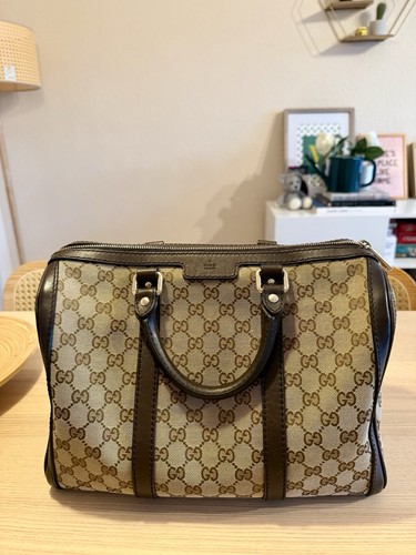 Gucci boston bag - gg, e