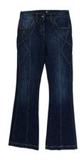 Jeans Cavalli blu cotone elasticizzato vita bassa