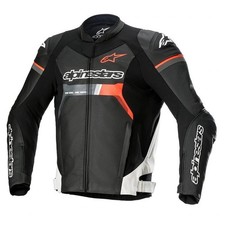 Alpinestars GP Force Airflow Leather Jacket Black Motorbike/Motorcycle By TriCor