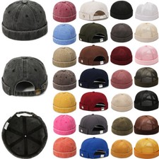 Berretto Da Uomo Estivo Con Visiera Casual Da Marinaio Senza Visiera Hip Hop ☆