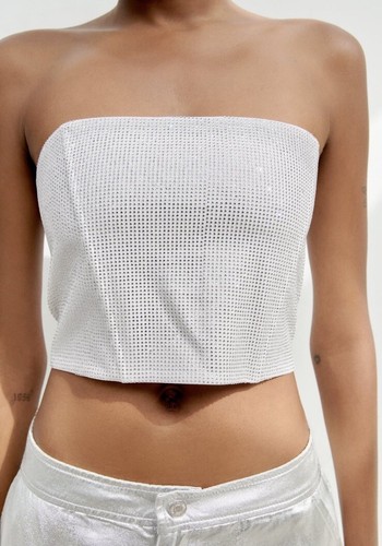Zara top donna nuovo senza - nuovo,