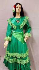 COSTUME  CARNEVALE   DAMA VERDE