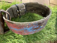 Sheep bell on wooden collar