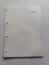 Honda VT 500 C scheda informazioni tecniche manuale officina italiano originale