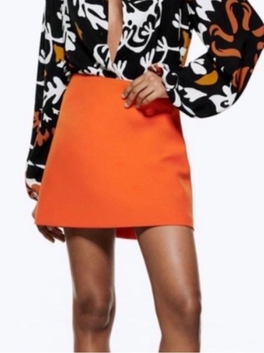 Zara minigonna arancione - , linea