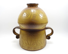 1 Vaso a due pezzi vintage di