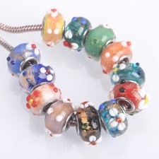 5 pezzi 15 mm fiori fatti a