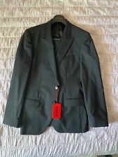 Abito Uomo Hugo Boss Tre Pezzi Slim Fit in Lana Vergine Taglia 48