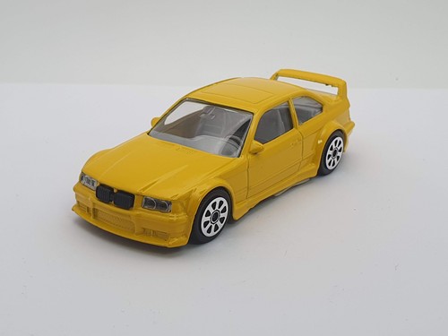Bmw burago 43 - bmw, giallo
