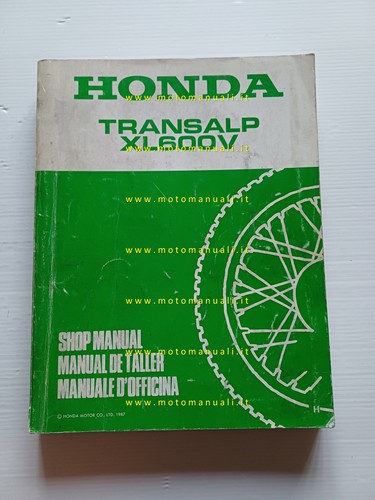 Honda 600 transalp 1987 - honda,
