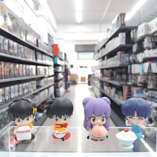 Ranma mogumogu tai gashapon - ranma,