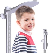 Stadiometro a Parete Misuratore di Altezza Medico Altimetro Telescopico 60-210cm