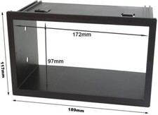 VW POLO 1999-2008 - CORNICE/PLANCIA PER AUTORADIO 2DIN