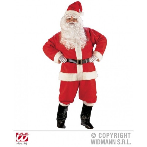 Costume babbo natale lusso - costume,