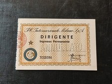 Calcio Biglietto Tessera