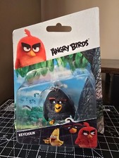 Angry Birds Keychain Black