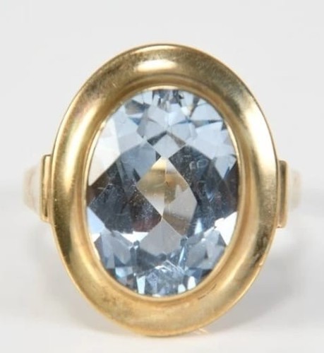 Anello donna con topazio - anello,