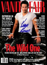 Keanu Reeves rivista firmata