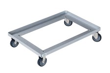 Carrello dolly in alluminio zincato 616 x 416 x 128mm - Kongamek KM67