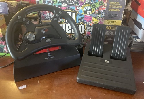 Mad catz ps2 volante pedali - volante, e