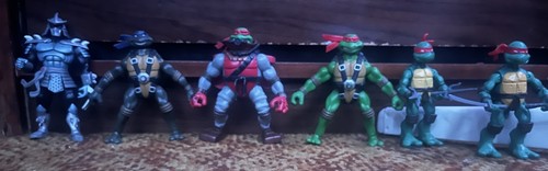Lotto figurine vintage tmnt - figurine,