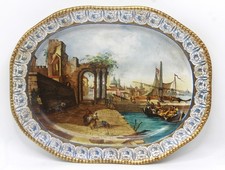 PIATTO ARTE limitato dipinto a