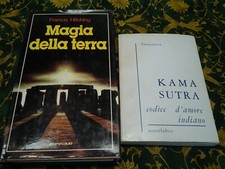 LOTTO N. 2 LIBRI VINTAGE: KAMASUTRA CODICE D'AMORE INDIANO - MAGIA DELLA TERRA