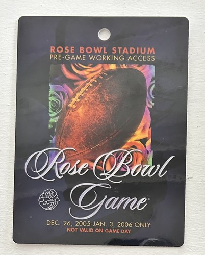 Biglietto rose bowl bcs - biglietto,