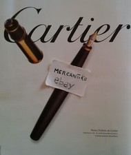 PENNA DIABOLO CARTIER 1998 PUBBLICITÀ ADVERTISING WERBUNG ITALIAN CLIPPING