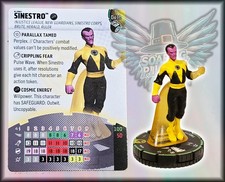 DC Heroclix  SINESTRO  - 041b - PRIME SUPER RARE Lantern Legacy Set