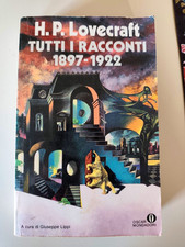 OSCAR. TUTTI I RACCONTI 1897-1922. LOVECRAFT. MONDADORI. 1ED.