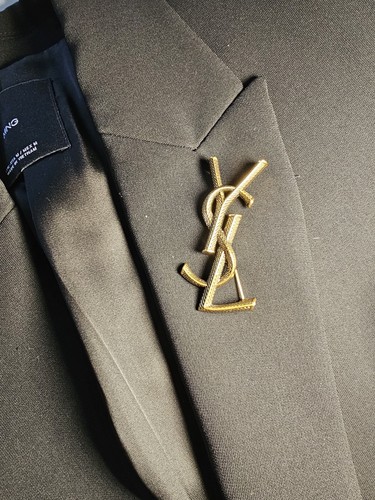 Spilla ottone oro - , vintage