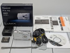 Fotocamera digitale Panasonic LUMIX DMC-FX70 argento testata made in Japan