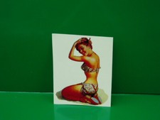 Adesivo pin up vespa lambretta