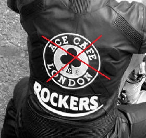 Patch tessuto rockers - in, per