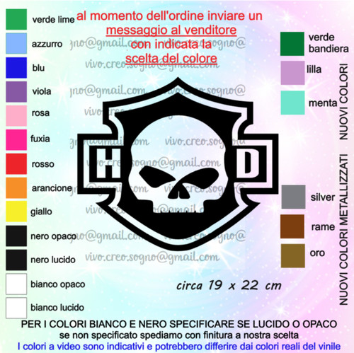Adesivo per moto - per,