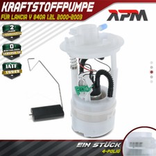 Pompa carburante gruppo trasportatore 4 poli per Lancia Y 840 1.2L 2000-2003 benzina