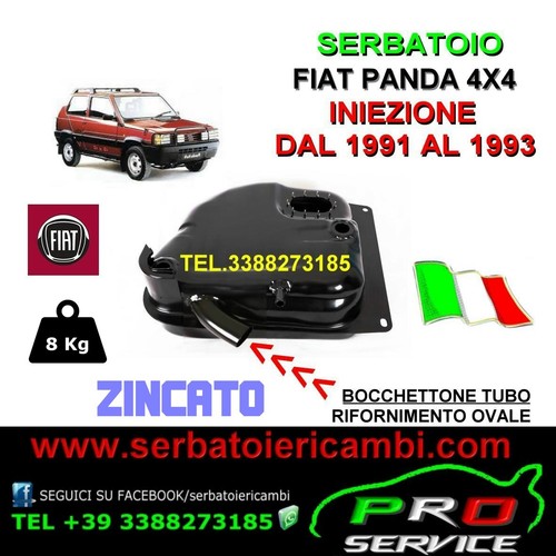 Serbatoio fiat panda 4x4 tubo - panda,
