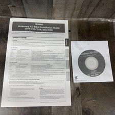 Yamaha Clavinova CVP-210 CVP-208 Accesory CD ROM Disc and  Install Guide